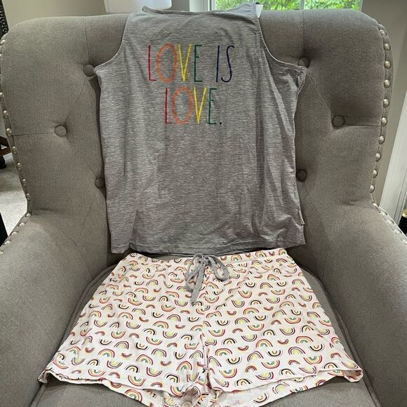 Rae Dunn Pajama Set S - Picture 1 of 4